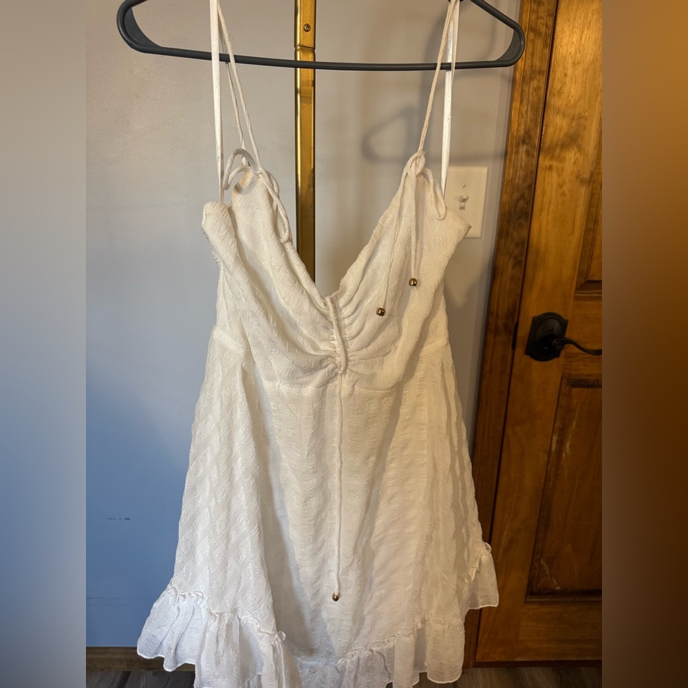 Selfie Leslie Ivory Sleeveless Dress